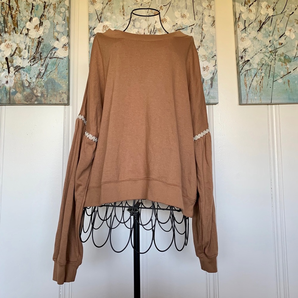 XXL Mossimo nude brown sweater